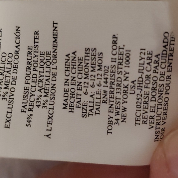 Baby hat & mittens - Picture 6 of 8